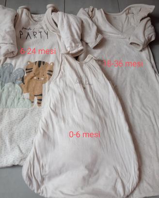 Set indispensabile 3 sacchi nanna  0-3 anni kiabi