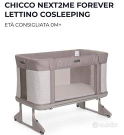 culla Chicco Next2Me Forever Lettino Cosleeping
