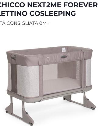 culla Chicco Next2Me Forever Lettino Cosleeping