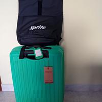 trolley +zaino spryte bagaglio a mano