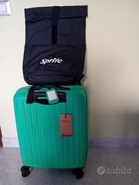 trolley +zaino spryte bagaglio a mano