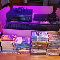 DVD VHS TV lotto film e lettori