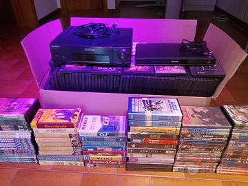 DVD VHS TV lotto film e lettori