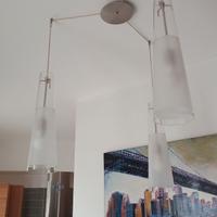 lampadario a tre fili 