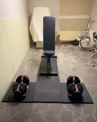 Pavimento Gommato Palestra 50x50x2cm - 6 Pezzi