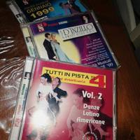 Tre CD danze standard e latino americano 