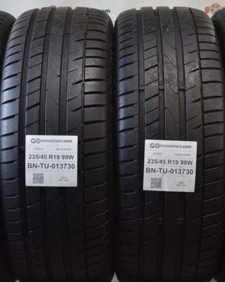 4 Pneumatici 235/45 R19 Petlas Velox Sport