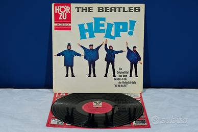 The Beatles HELP LP Vinile *EX-/EX-* 1965 RaRo