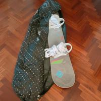 tavola BURTON snowboard+attacchi stiletto 