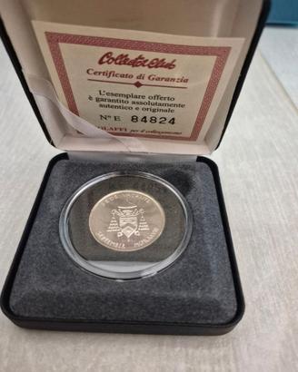 Moneta 500 Lire Argento Vaticano 1978 Sede Vacante