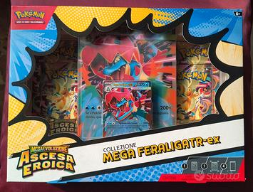 Pokemon Ascesa Eroica Collezione Mega  Feraligatr