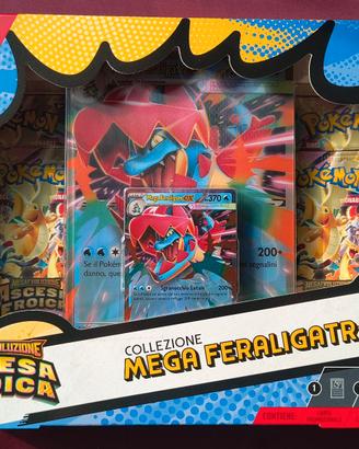 Pokemon Ascesa Eroica Collezione Mega  Feraligatr