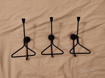 Lotto 3 Appendiabiti da Parete Design "Omino"