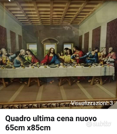 Quadro ultima cena