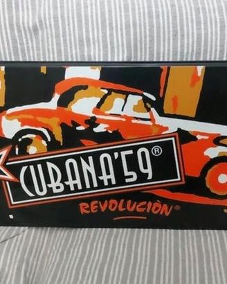 Targa in latta serigrafata