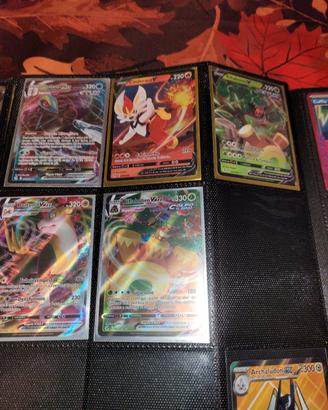 lotto pokemon colpo fusione e scintille folgoranti