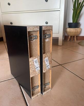 Mensole quadrate nere Ikea
