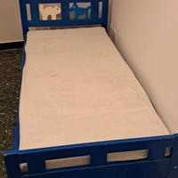 Letto Ikea blu