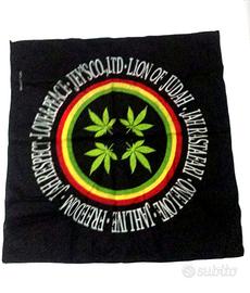 Bandana Bandiera Weed  Freedom Peace-Love-Respect