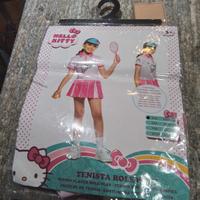 abito tennista hello kitty anni 3/4