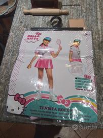 abito tennista hello kitty anni 3/4
