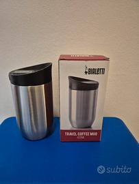 Bialetti Travel Mug 420ml acciaio inox nuova