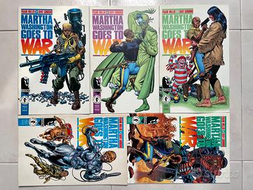 fumetto martha washington goes to war