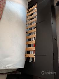 Struttura letto con cassetti