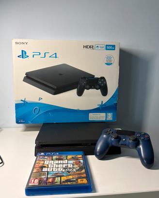 🎮 PS4 Slim + 1 Controller + GTA V