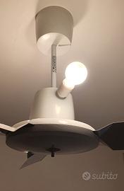Ventilatore da soffitto con luce integrata Vortice