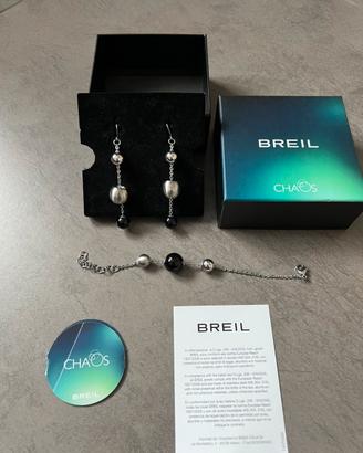 Bracciale e orecchini Breil Chaos