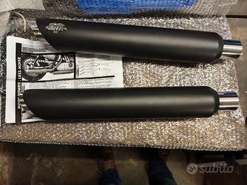 Harley marmitte Twin Slash 3" per Sportster 04/13.