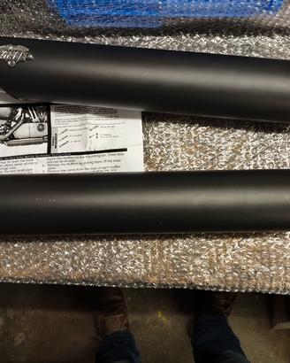 Harley marmitte Twin Slash 3" per Sportster 04/13.