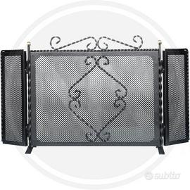 Parascintille nero 3 ante \"treccia \" acciaio 500