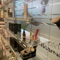 Sistema modulare mensole in plexiglas