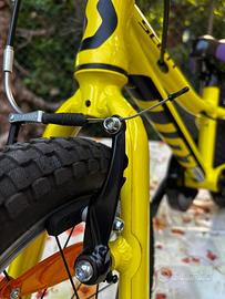 Bici Bambino Scott Scale 16 Alluminio Gialla