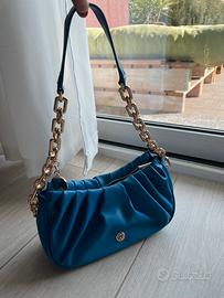 Borsa blu metallizzato LIU JO