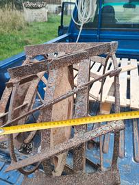 ruote motozappa ferro