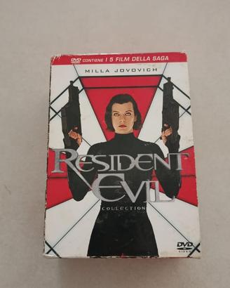 Cofanetto Dvd Resident Evil Collection 5 Film dell