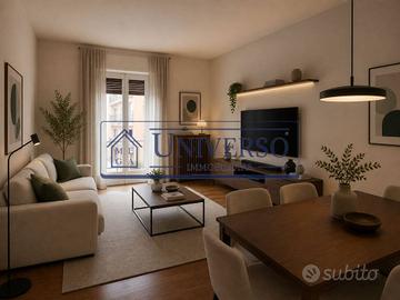 Appartamento di 108 m² con 4 locali e box auto a P