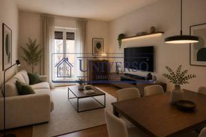 Appartamento di 108 m² con 4 locali e box auto a P