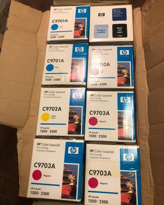 Numero 8 toner HP per color laserjet 1500 2500