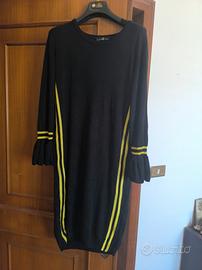 vestito maxi pull, taglia L, particolarissimo