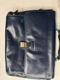 Borsa Piquadro Blu Square pelle 15.6