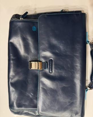 Borsa Piquadro Blu Square pelle 15.6