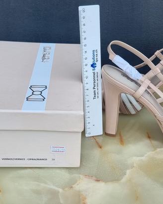 Sandali verniciati handmade Atelier Bresciani 39