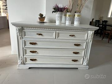 cassettiera shabby