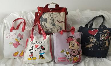 Borse in tela di cotone con stampe Disney