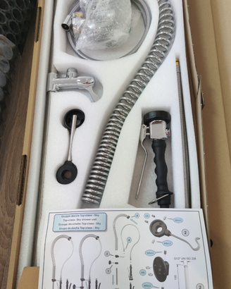 Gruppo doccia Top Sky miscelatore professionale