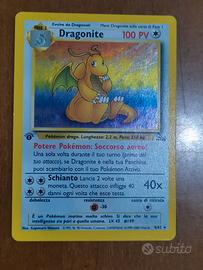 DRAGONITE 4/62 HOLO PRIMA EDIZIONE POKÉMON